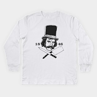 William Cutting "The Butcher" Gangs of New York Kids Long Sleeve T-Shirt